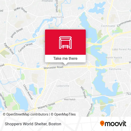 Shoppers World Shelter map