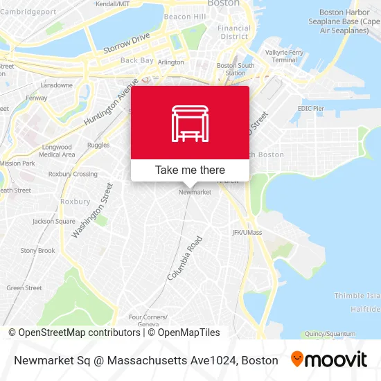 Newmarket Sq @ Massachusetts Ave1024 map