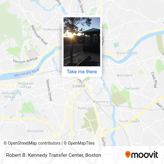 Robert B. Kennedy Transfer Center map