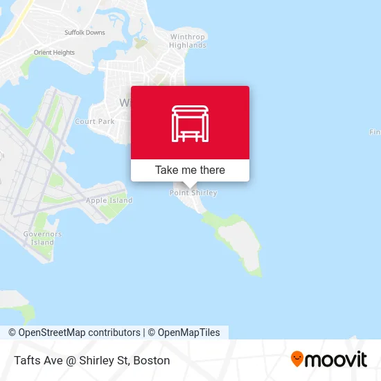Tafts Ave @ Shirley St map