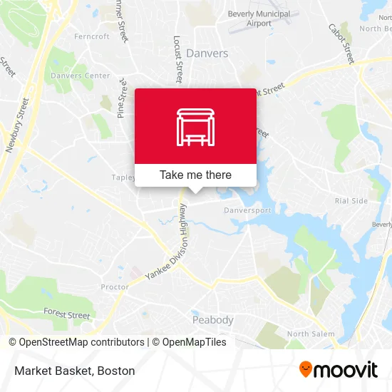 Market Basket map