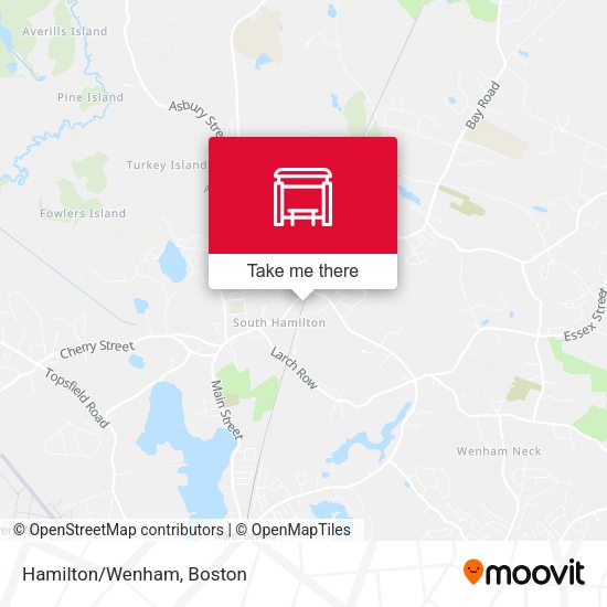 Mapa de Hamilton/Wenham