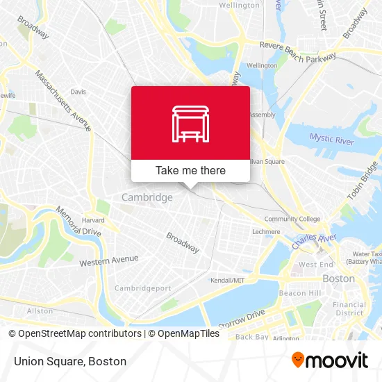 Union Square map