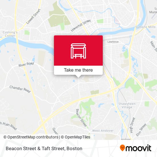 Mapa de Beacon Street & Taft Street