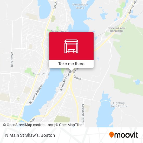 Mapa de N Main St Shaw's