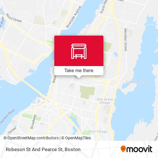 Robeson St And Pearce St map