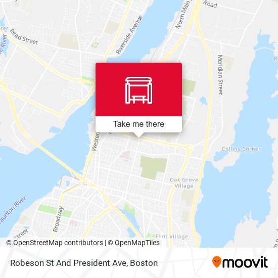 Robeson St And President Ave map