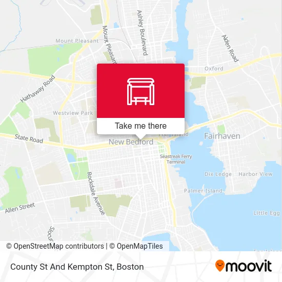 County St And Kempton St map