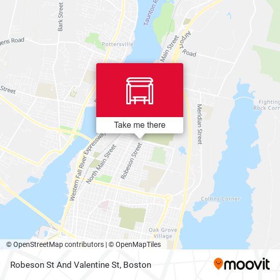Mapa de Robeson St And Valentine St