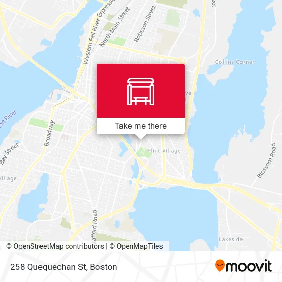 258 Quequechan St map