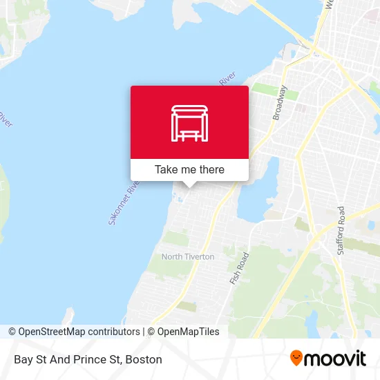 Bay St And Prince St map