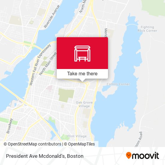 President Ave Mcdonald's map
