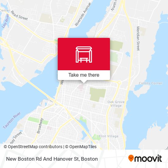 New Boston Rd And Hanover St map