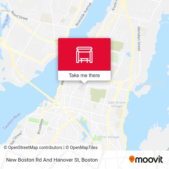 New Boston Rd And Hanover St map