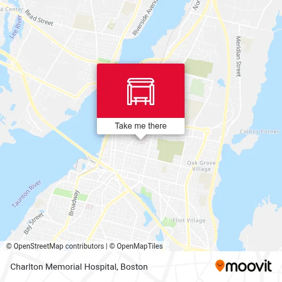 Charlton Memorial Hospital map