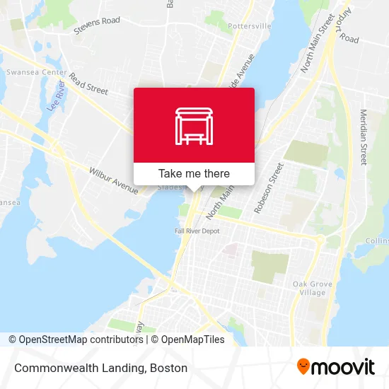 Commonwealth Landing map