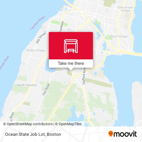 Ocean State Job Lot map