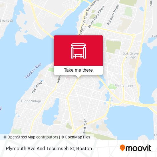 Mapa de Plymouth Ave And Tecumseh St