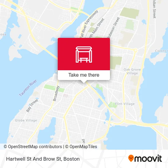 Hartwell St And Brow St map