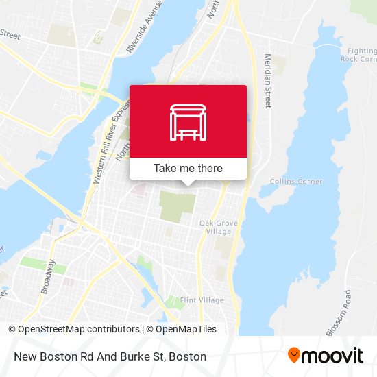 New Boston Rd And Burke St map