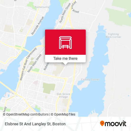 Elsbree St And Langley St map