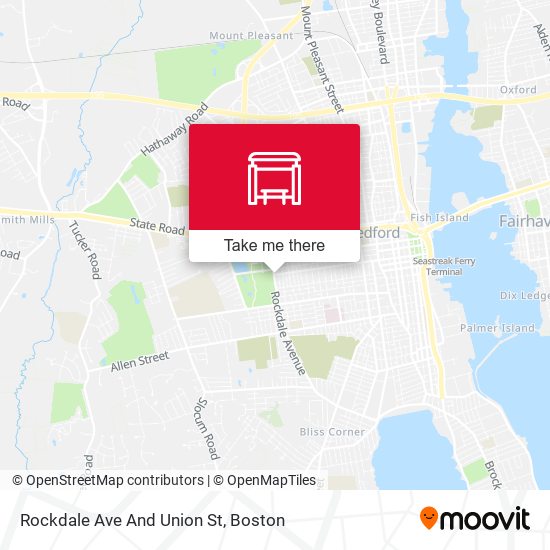 Rockdale Ave And Union St map