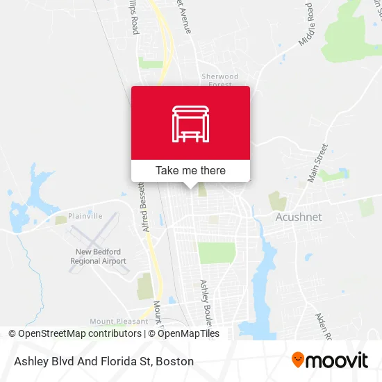 Ashley Blvd And Florida St map