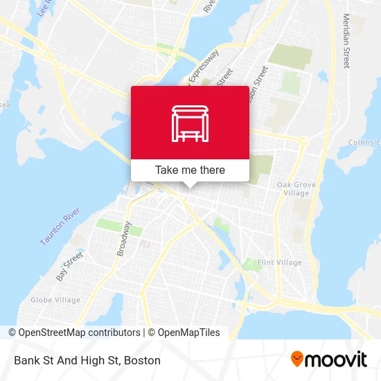 Bank St And High St map