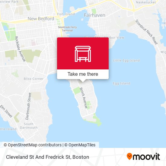 Mapa de Cleveland St And Fredrick St