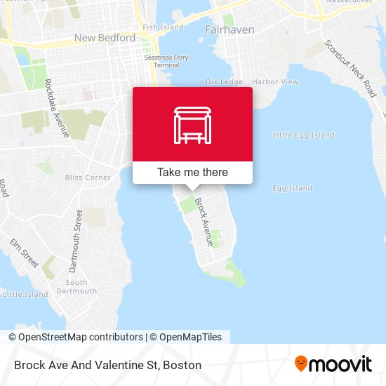 Mapa de Brock Ave And Valentine St