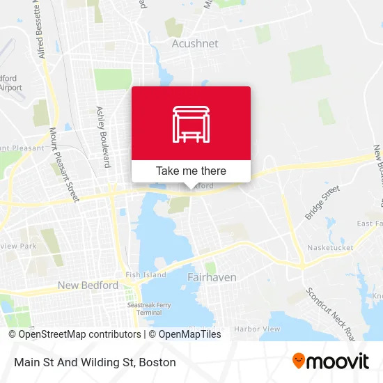 Main St And Wilding St map