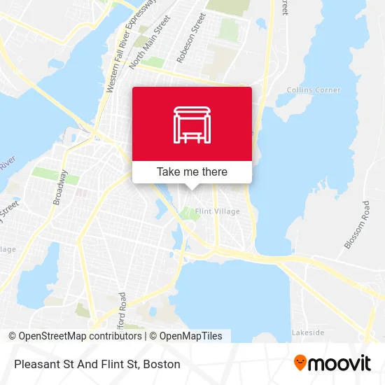 Pleasant St And Flint St map