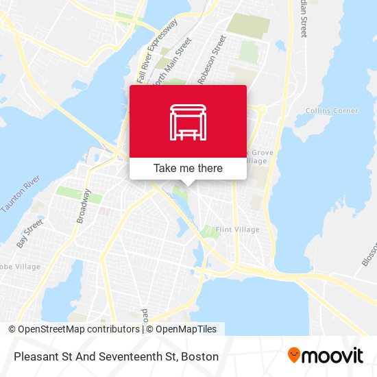 Mapa de Pleasant St And Seventeenth St