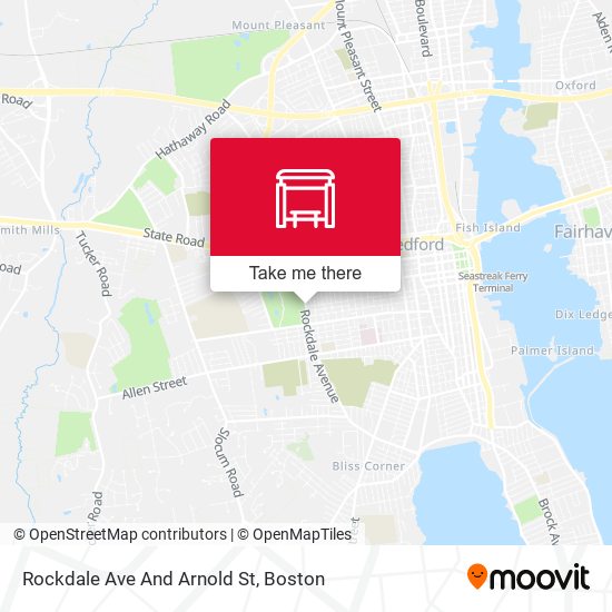 Mapa de Rockdale Ave And Arnold St