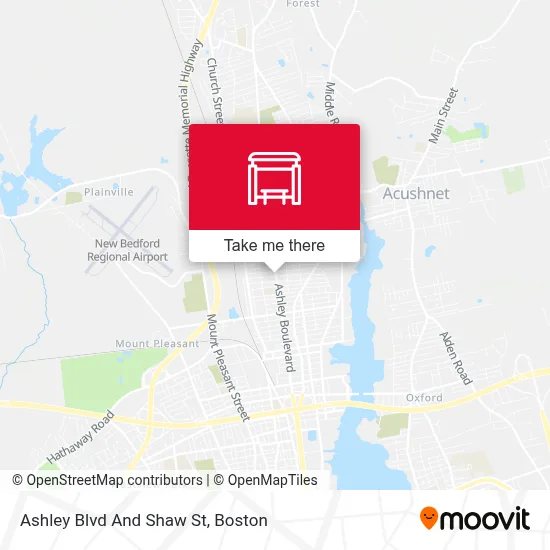 Ashley Blvd And Shaw St map