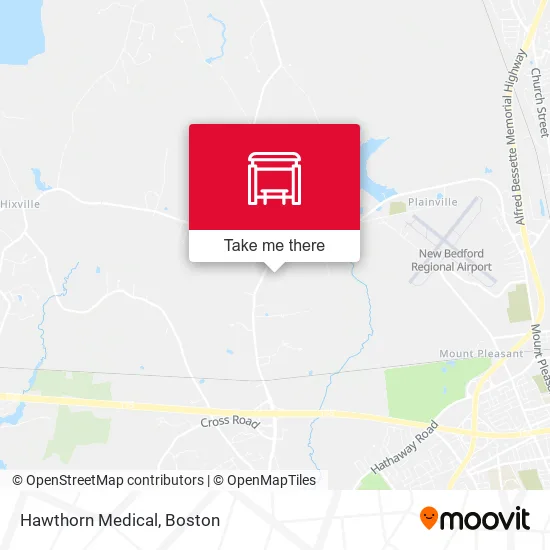 Hawthorn Medical map