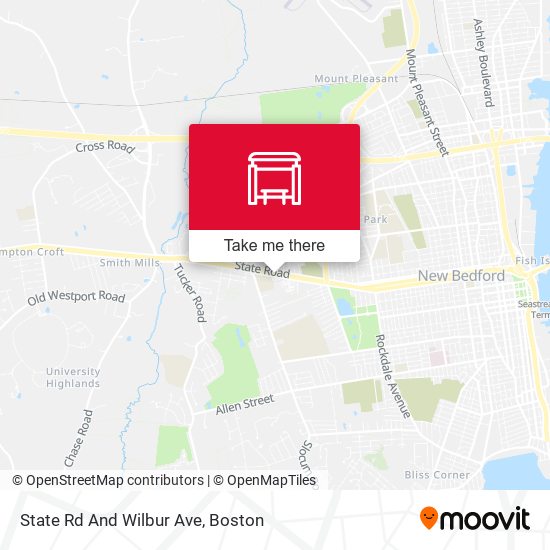 Mapa de State Rd And Wilbur Ave