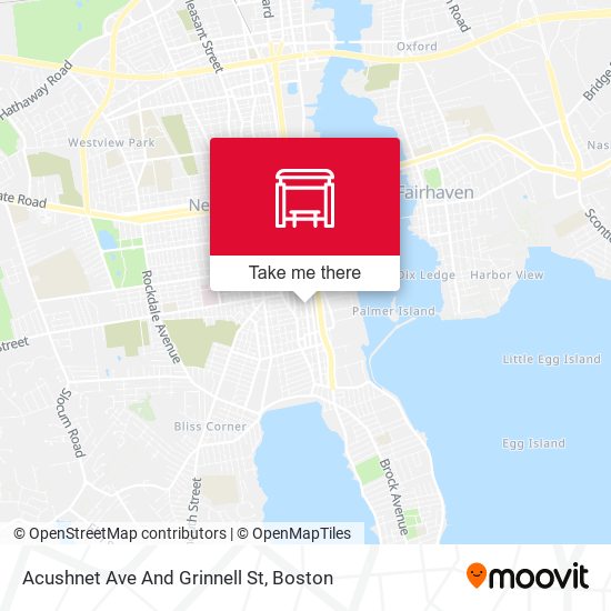 Acushnet Ave And Grinnell St map