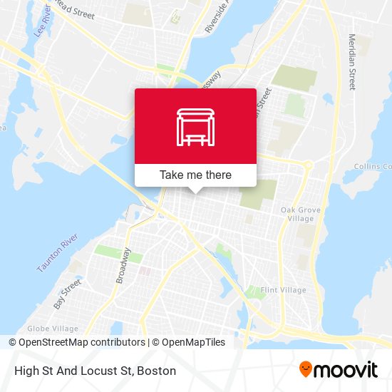 Mapa de High St And Locust St