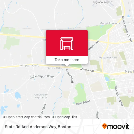 State Rd And Anderson Way map