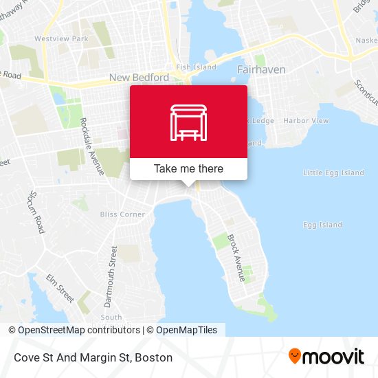 Mapa de Cove St And Margin St