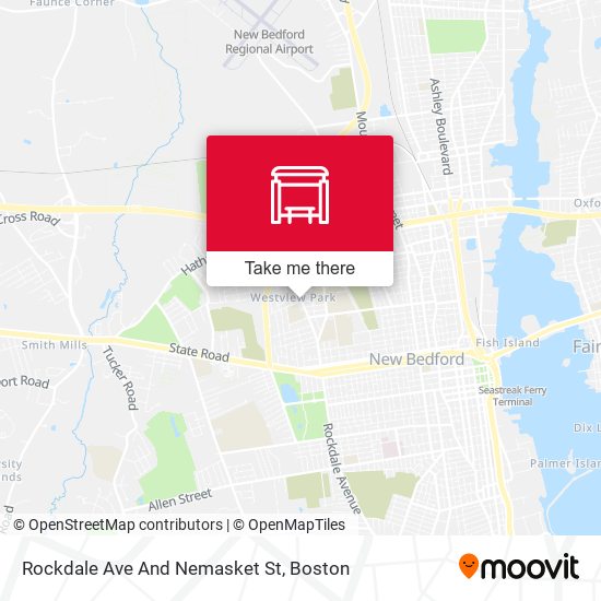 Rockdale Ave And Nemasket St map
