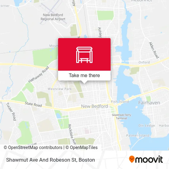 Shawmut Ave And Robeson St map