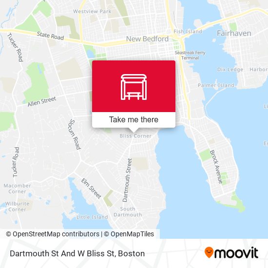 Mapa de Dartmouth St And W Bliss St