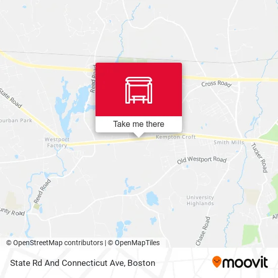 State Rd And Connecticut Ave map