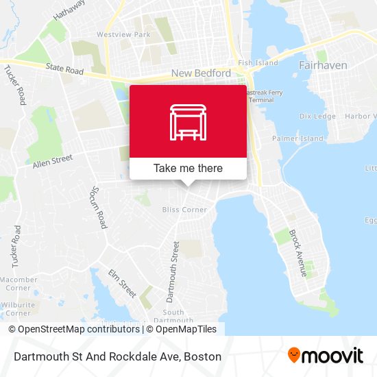 Mapa de Dartmouth St And Rockdale Ave