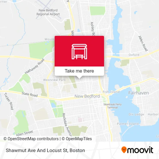 Shawmut Ave And Locust St map