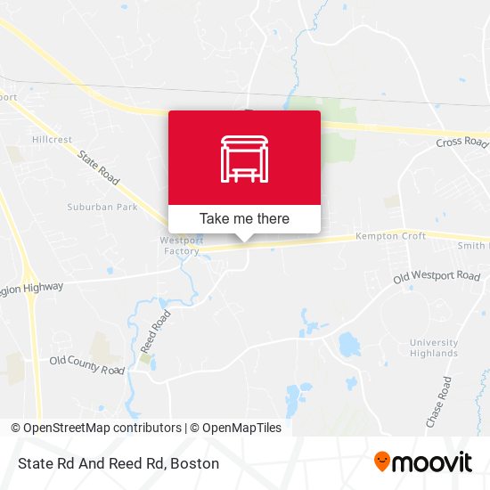 State Rd And Reed Rd map