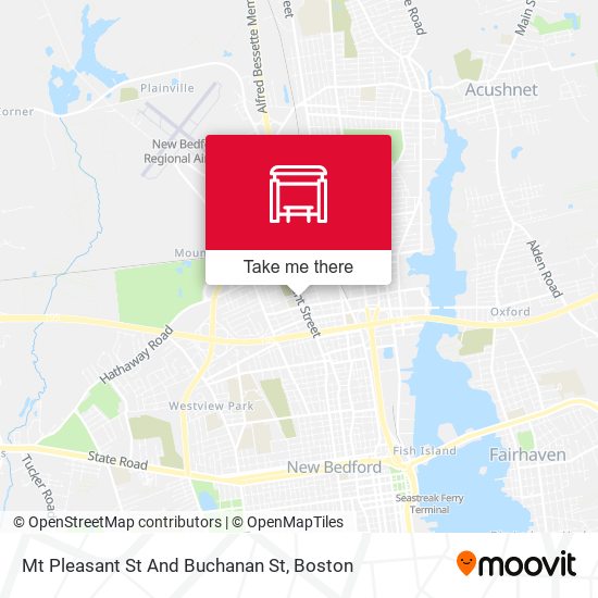 Mt Pleasant St And Buchanan St map