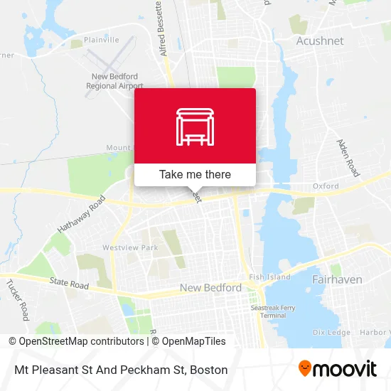 Mt Pleasant St And Peckham St map
